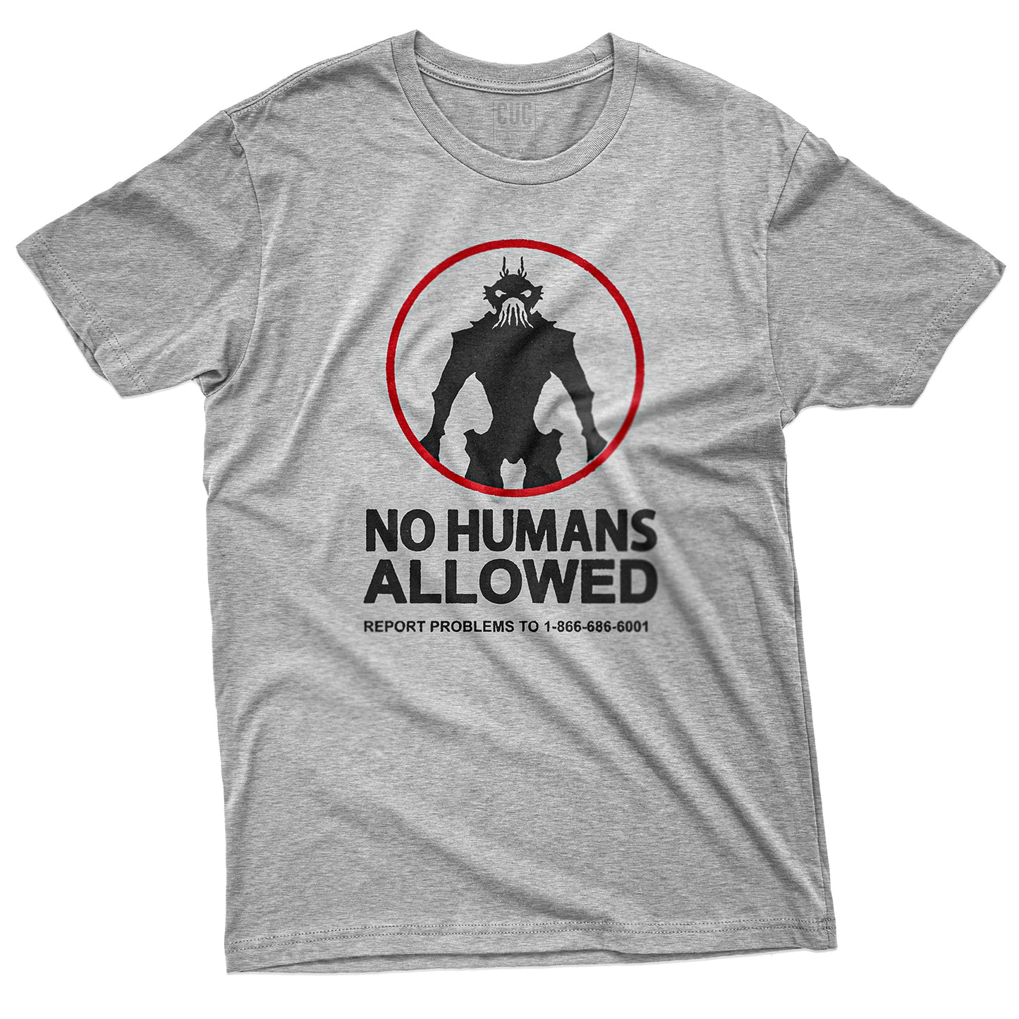 CUC T-Shirt NO HUMANS - D9 - Movies #chooseurcolor