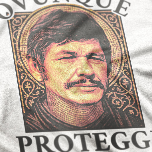 CUC T-Shirt CHARLES BRONSON PROTEGGI - Divertente -  #chooseurcolor