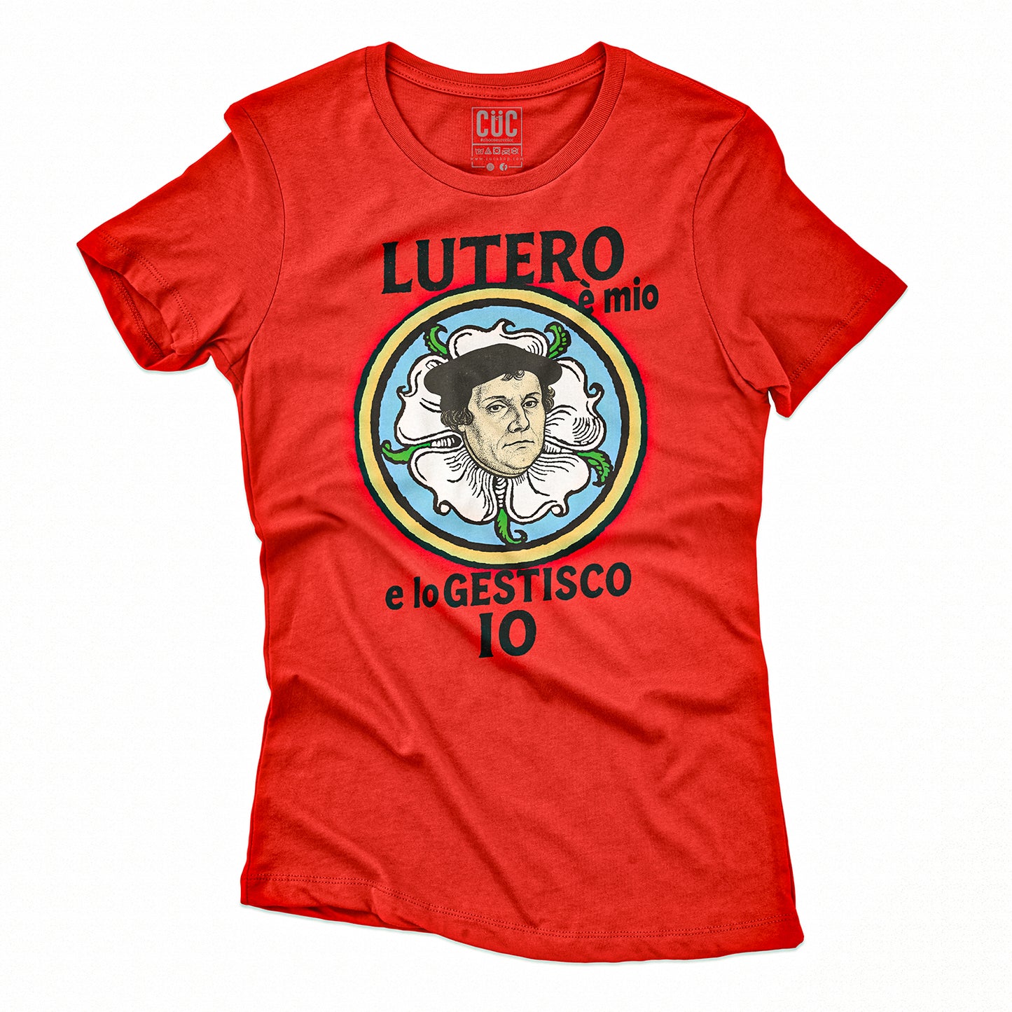 CUC T-Shirt LUTERO è MIO  - Divertente -  #chooseurcolor