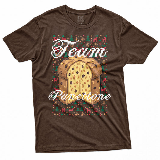 CUC T-Shirt TEAM PANETTONE - Natale -  #chooseurcolor