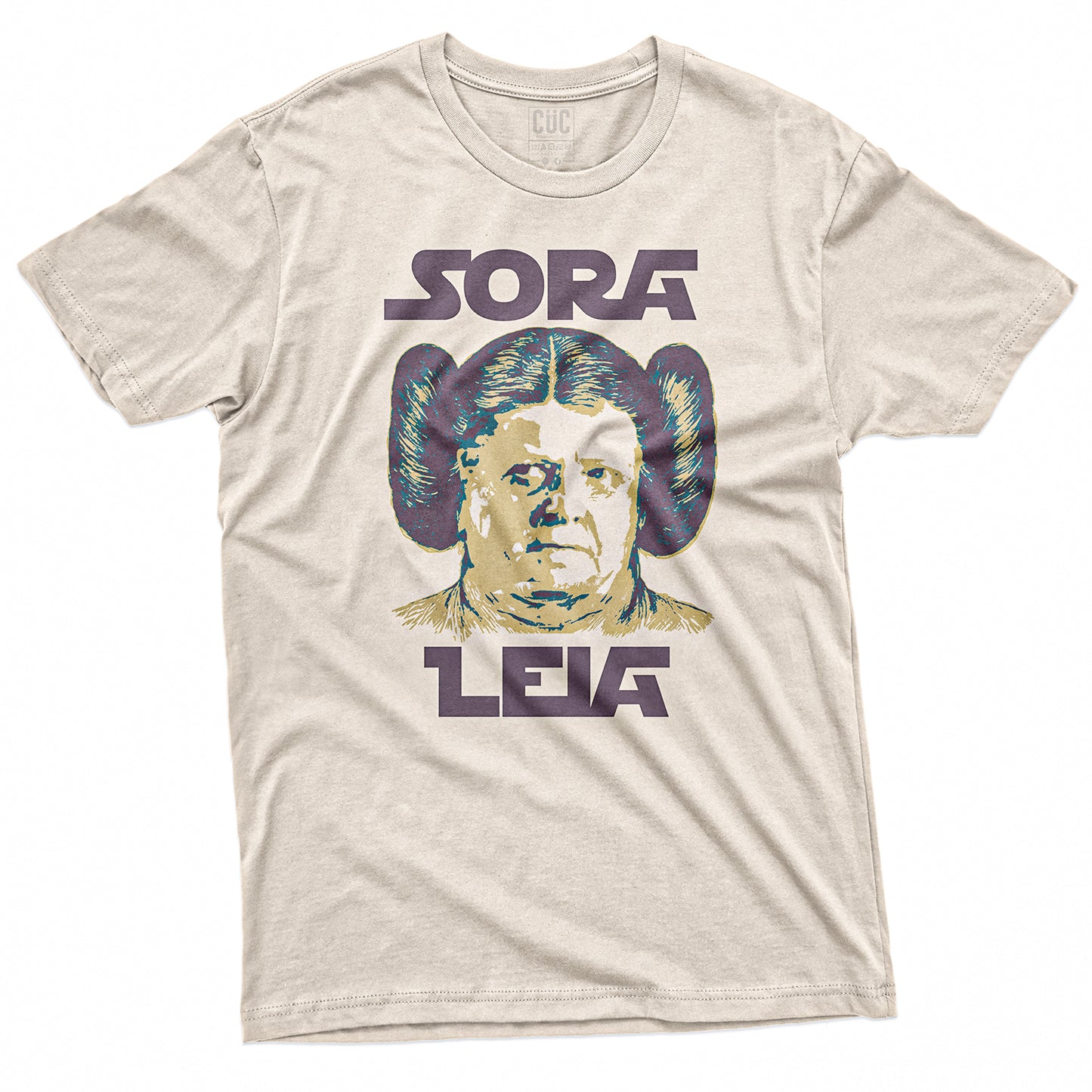 CUC T-Shirt SORA LEIA - Divertente - Mash Up  #chooseurcolor