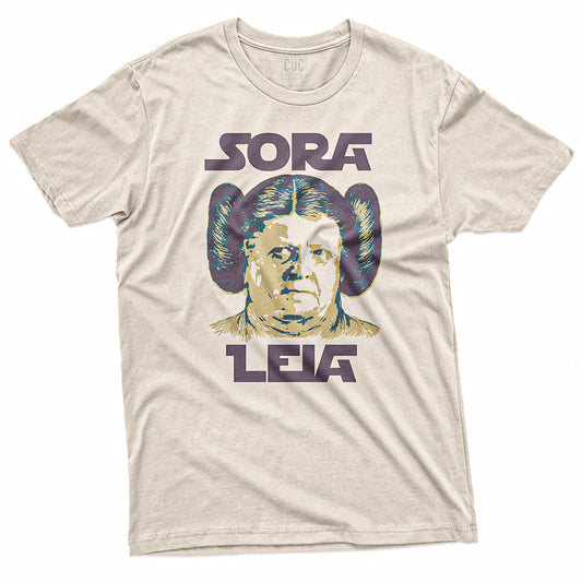 CUC T-Shirt SORA LEIA - Divertente - Mash Up  #chooseurcolor