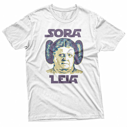 CUC T-Shirt SORA LEIA - Divertente - Mash Up  #chooseurcolor