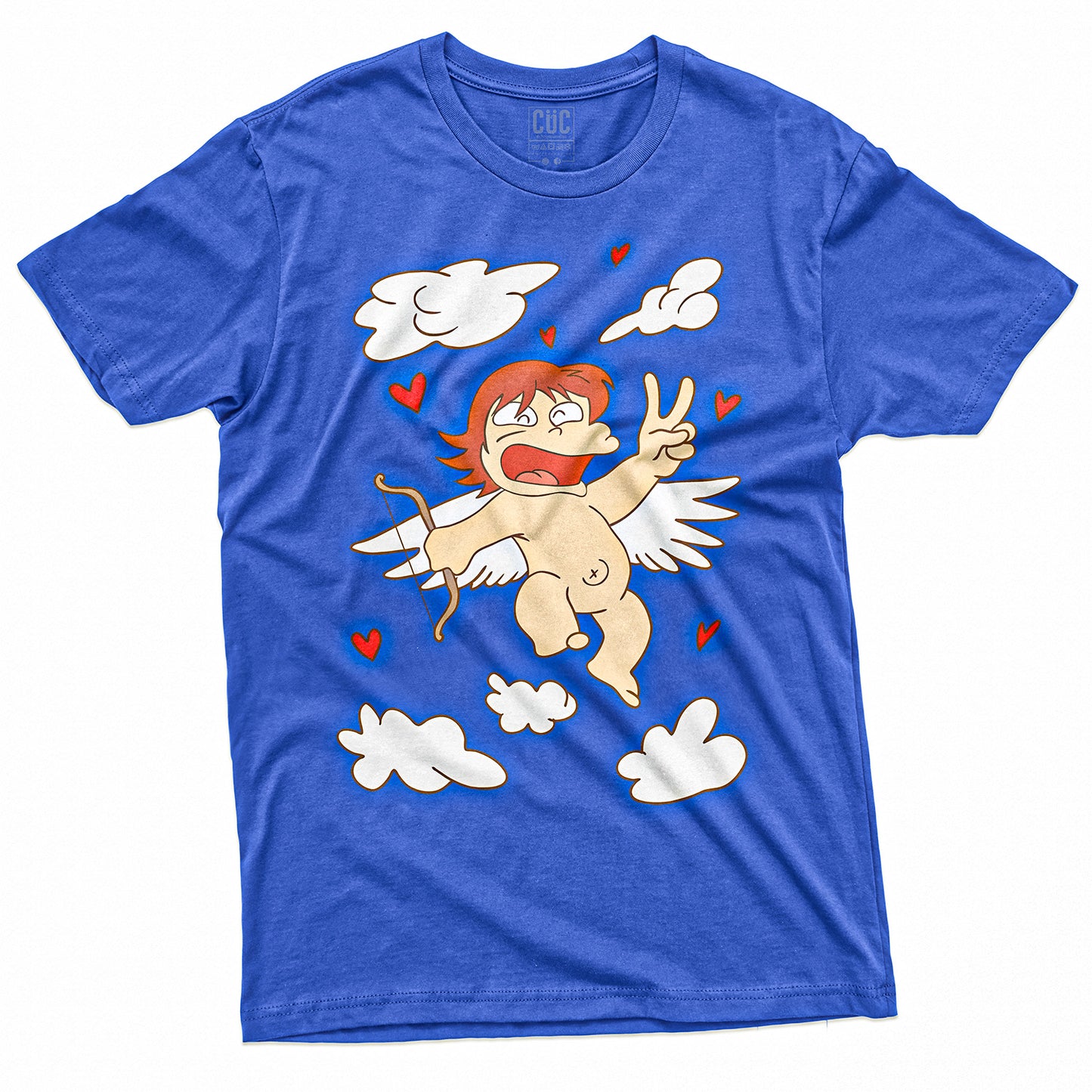 CUC T-Shirt EROS BLU ROYAL - Pollon - San Valentino #chooseurcolor