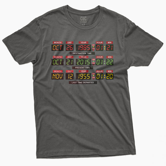 T-SHIRT CUC DELOREAN CONSOLE - BTTF - Cinema #chooseurcolor