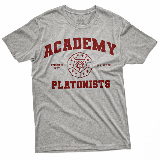 T-SHIRT CUC ACADEMY PLATONISTS - Platone - Divertente  #chooseurcolor
