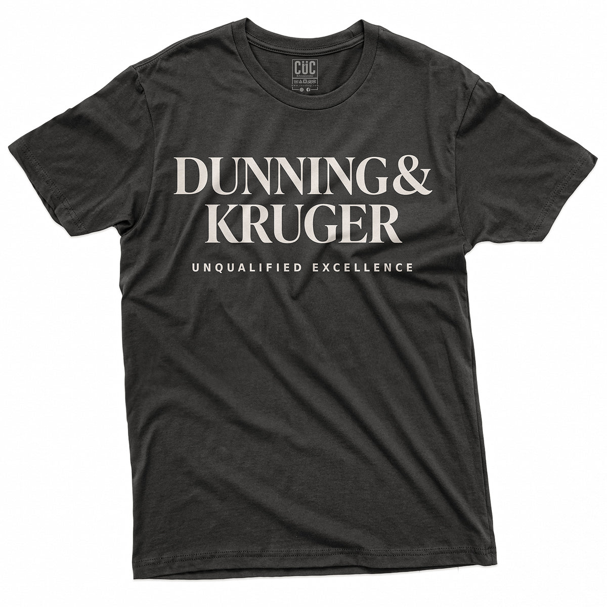 T-SHIRT CUC DUNNING & KRUGER - Sentirsi Esperti Senza Esserlo - Divertente  #chooseurcolor