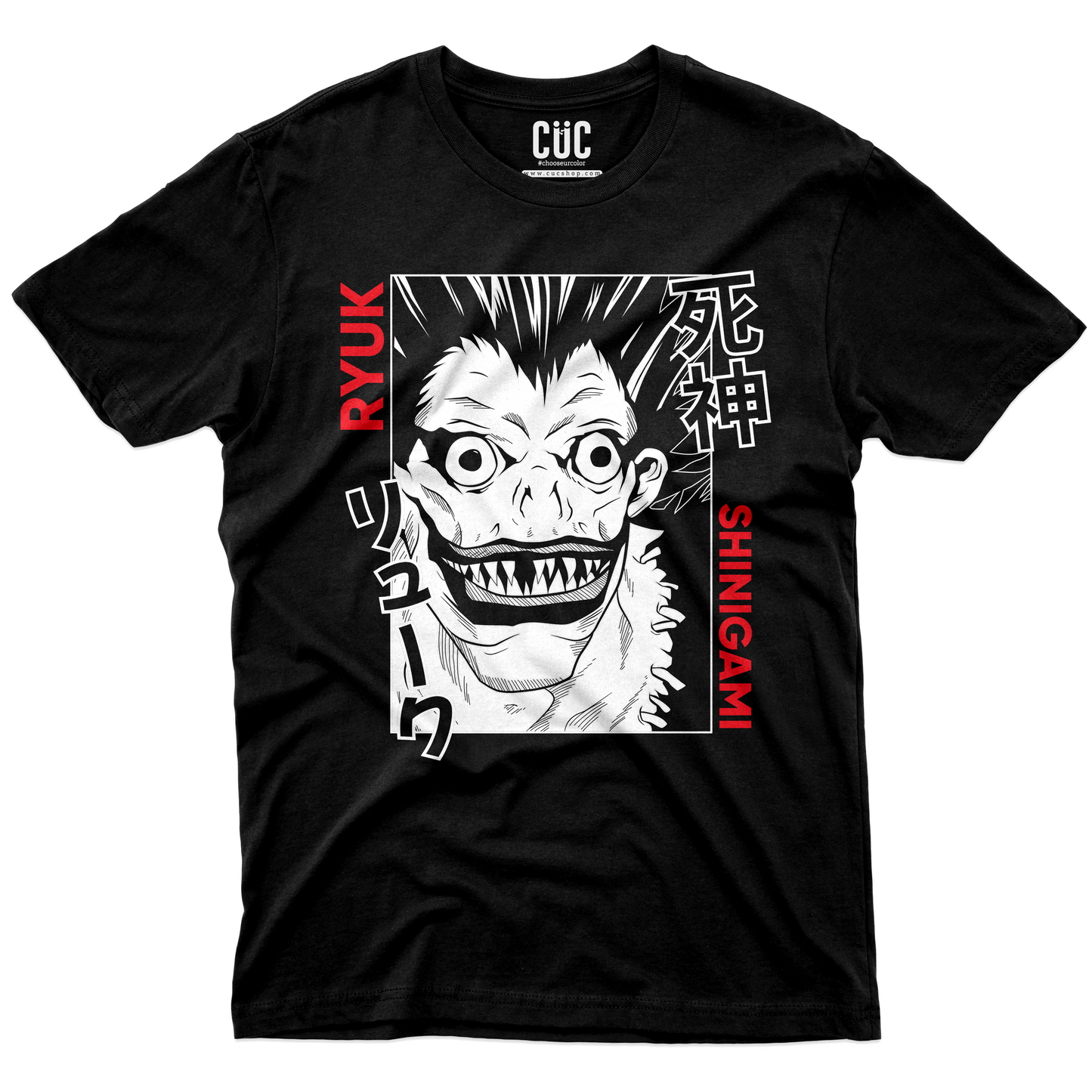 CUC T-Shirt RYUK SHINIGAMI - Death Note - anime manga #chooseurcolor