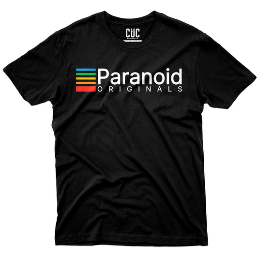 CUC T-Shirt PARANOID ORIGINALS - ansia paranoia divertente - regalo simpatico #chooseurcolor