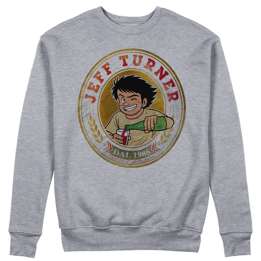 Felpa Girocollo JEFF TURNER - Tradizione e Qualità dal 1986 - Holly anime e manga #chooseurcolor