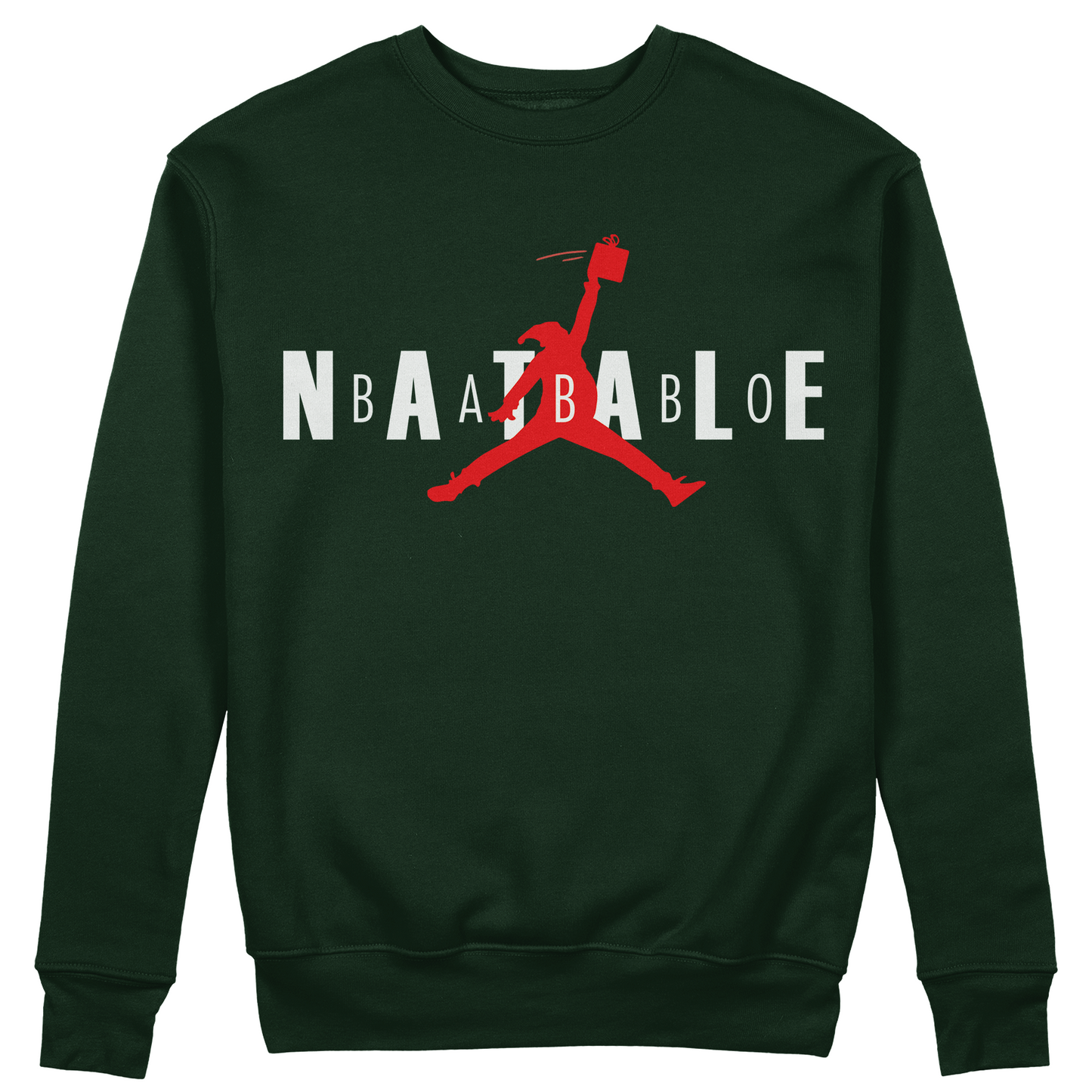 Felpa Girocollo unisex Air Babbo Natale Xmas - divertente #chooseurcolor