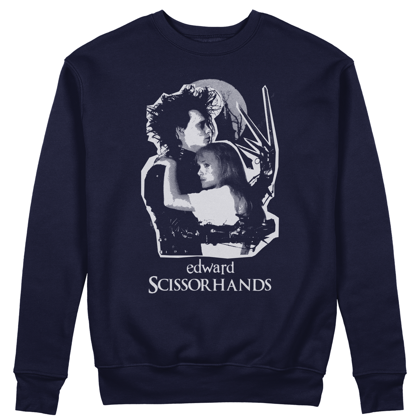 Felpa Girocollo unisex LOVE EDWARD - cult film Mani di Forbice Tim Burton #chooseurcolor