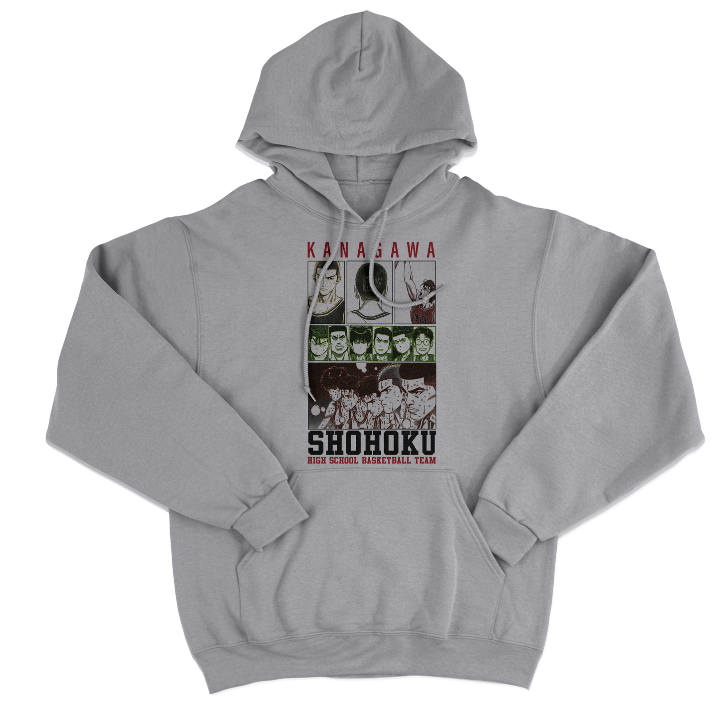 Felpa Cappuccio KANAGAWA HIGHSCHOOL - Slam dunk #chooseurcolor