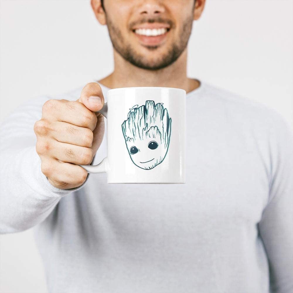 Rosy Brown Tazza I'm Groot - Mug Super Hero - Choose ur Color Cuc shop