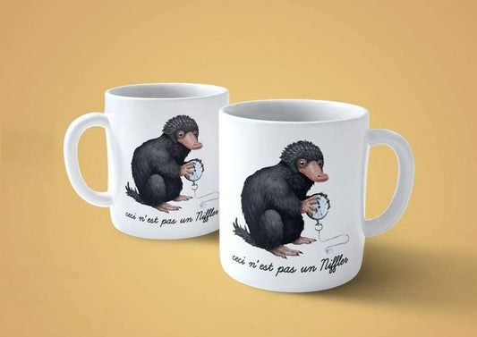 Lavender Tazza Animali Magritte Fantastici - Mug Niffler - Choose ur Color Cuc shop