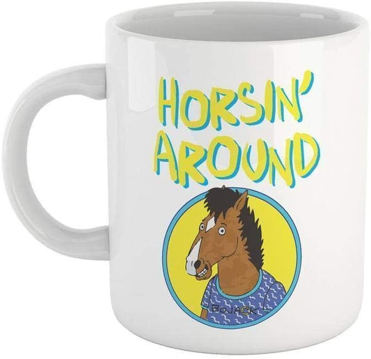 Dark Khaki Tazza Bojack - Mug sul Cartoon Irriverente - Serie TV - Choose ur Color Cuc shop