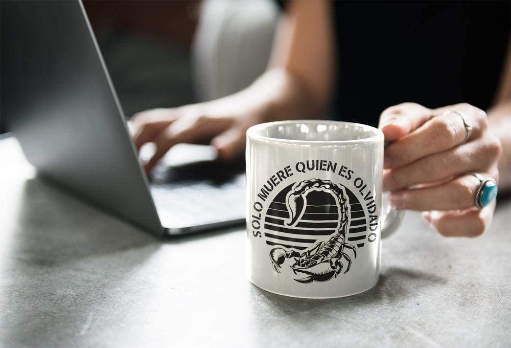 White Smoke Tazza Zulema Scorpion - Vis a Vis Mug sere TV Spagnola - Choose ur Color Cuc shop