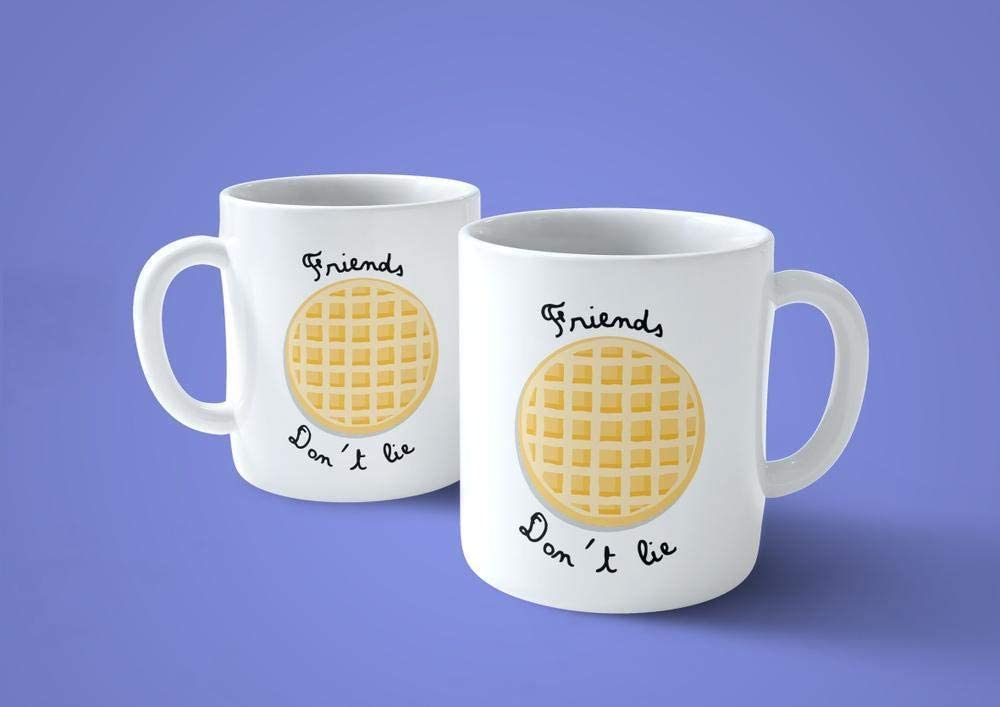 Tan Tazza Waffle Eleven - Stranger Biscotto Things -Mug sulla Serie TV Cult - Choose ur Color Cuc shop