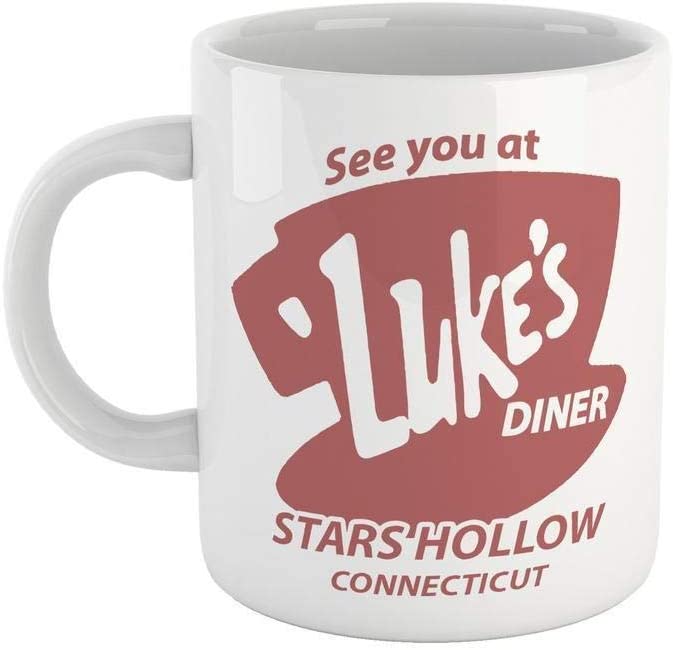 Maroon Tazza Ci Vediamo da Luke - Mug del Ispirata alla Serie TV gilmor - Choose ur Color Cuc shop