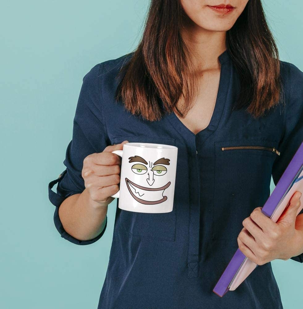 Dark Slate Gray Tazza Hormone Monster Mug Maurice Face Smile Big Mouth - Choose ur Color Cuc shop