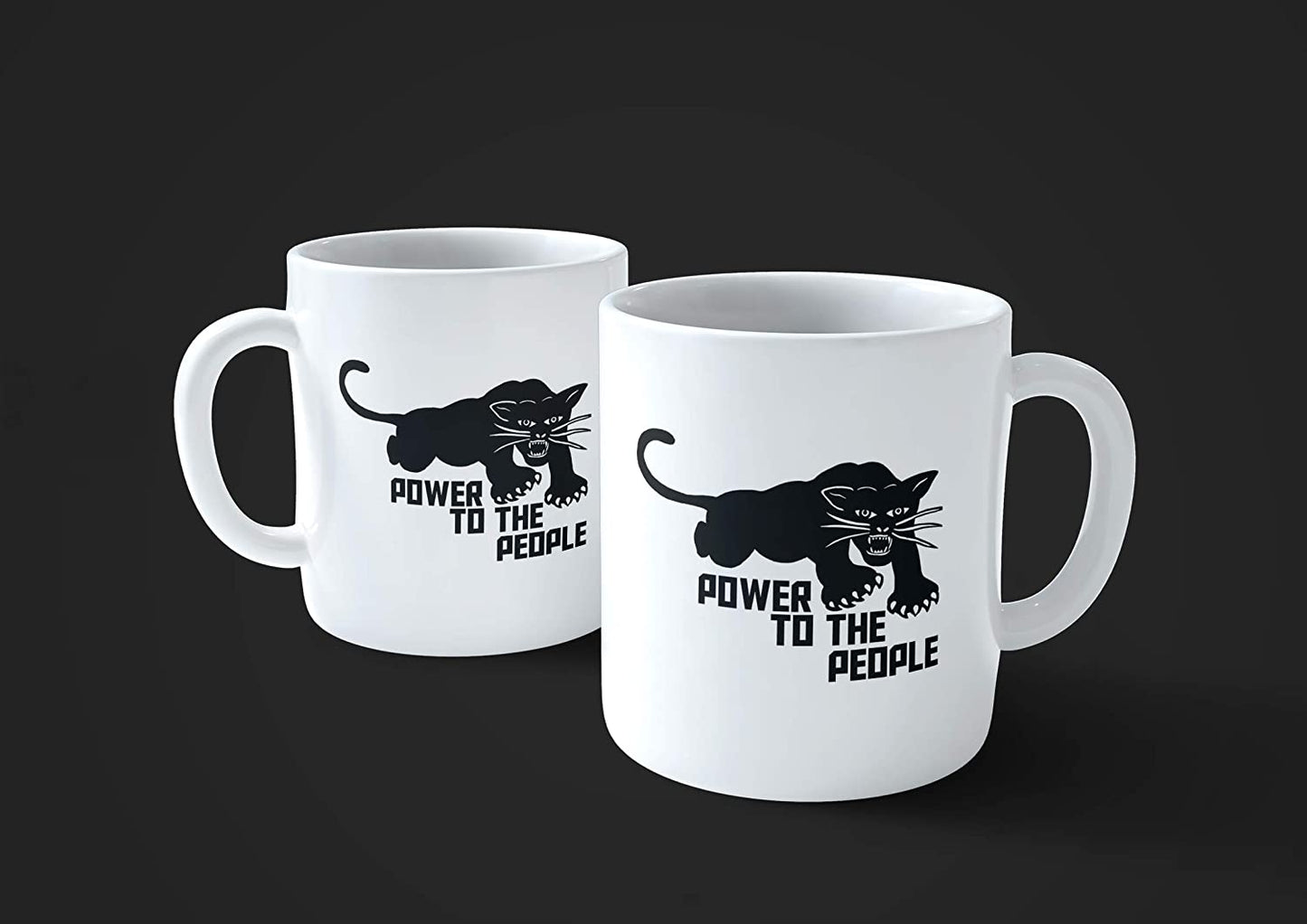 Lavender Tazza Power to The People - Movimento politoco Black Panter - Choose ur Color Cuc shop