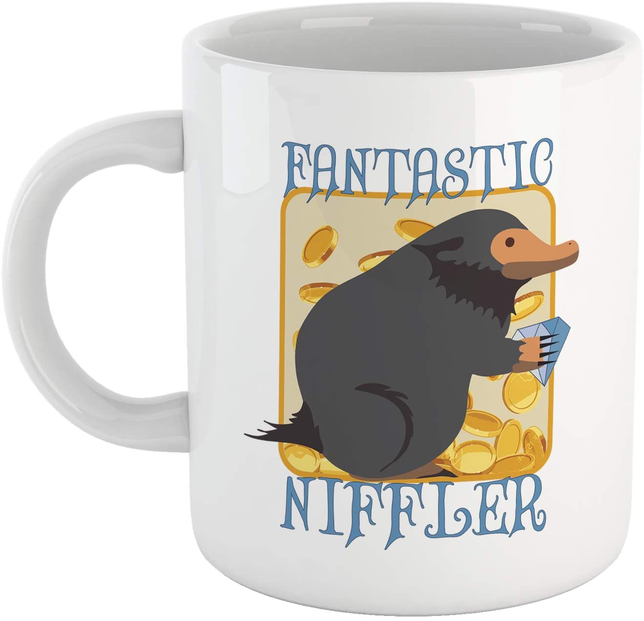 Dark Slate Gray Tazza Niffler - Mug sull'animale Fantastico - Choose Ur Color Cuc shop