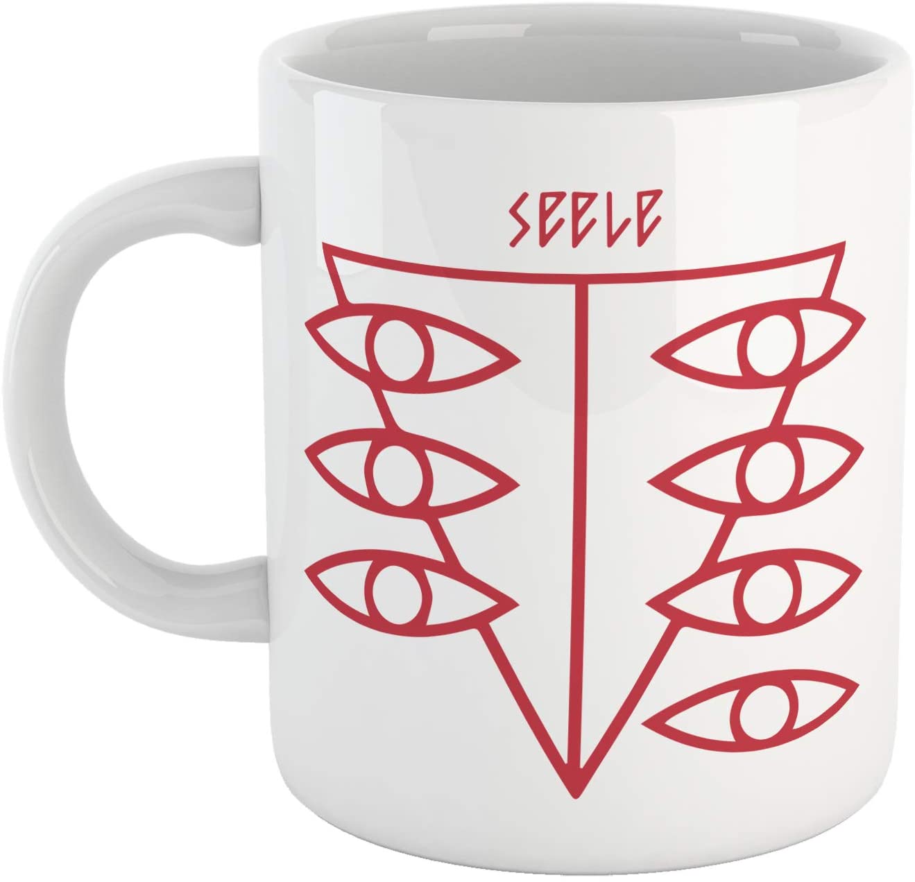 Beige Tazza Neon Genesis Mug Evangelion - Seele - Choose Ur Color Cuc shop