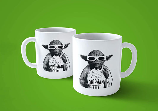 Lavender Tazza Obi WAN Cinemas - Yoda 3D Mangia Pop Corn - Choose Ur Color Cuc shop