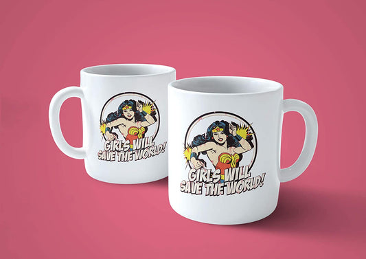 Lavender Tazza Wonder - Woman Save The World - Choose Ur Color Cuc shop