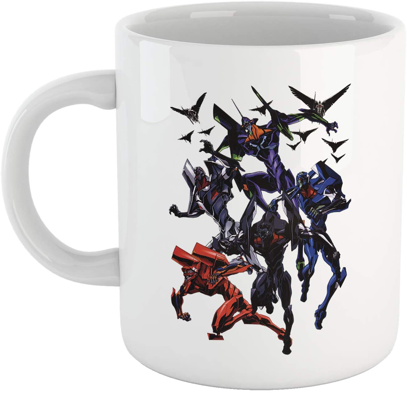 Dark Slate Gray Tazza Robot Neon Genesis Mug Evangelion - Seele - Choose Ur Color Cuc shop