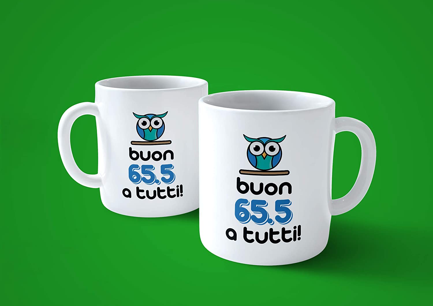 Forest Green Tazza Buon 65,5 a Tutti Idea Regalo per L'Asta del fantacalcio - Choose ur Color Cuc shop