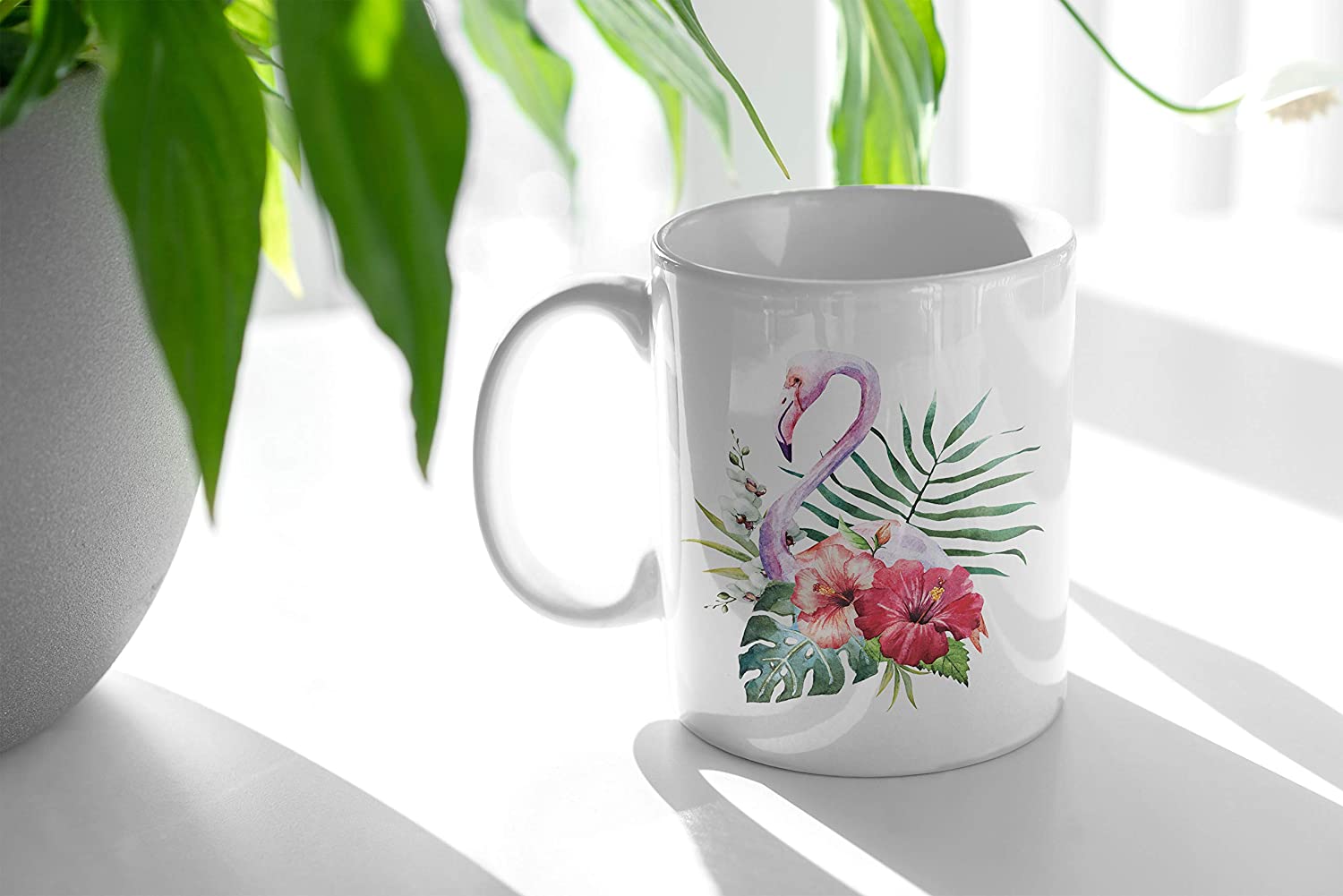 Dark Olive Green Tazza Fenicottero - Mug Flamingo - Choose Ur Color Cuc shop