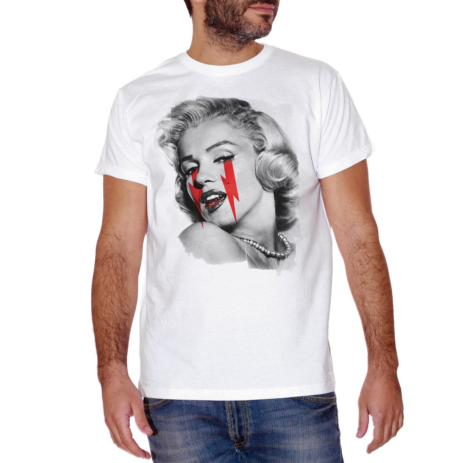 Lavender T-Shirt Marilyn Monroe Vintage Star Black And White - POLITICA CucShop