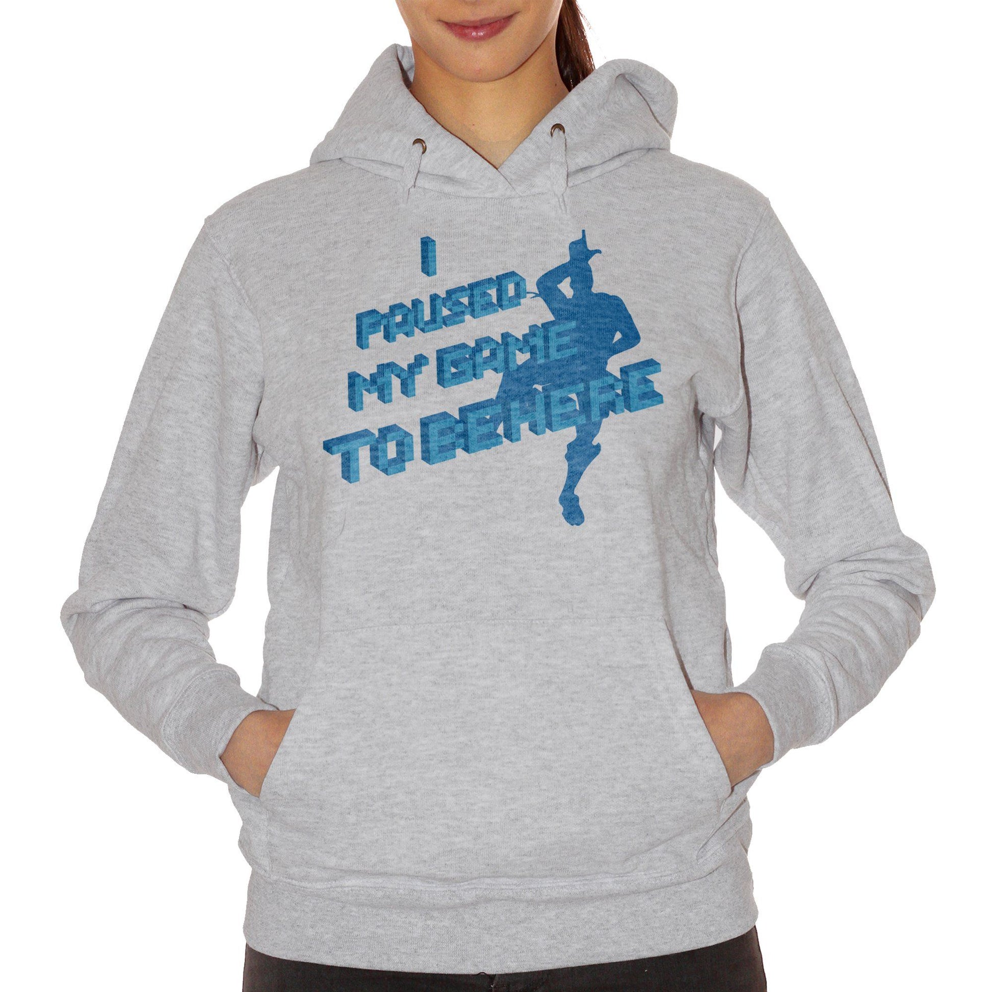 Gray Felpa Fortnite Game Gioco Videogioco Nerd - DIVERTENTE CucShop