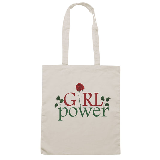 Light Gray Borsa Power Rose Flower - Sand - SOCIAL CucShop