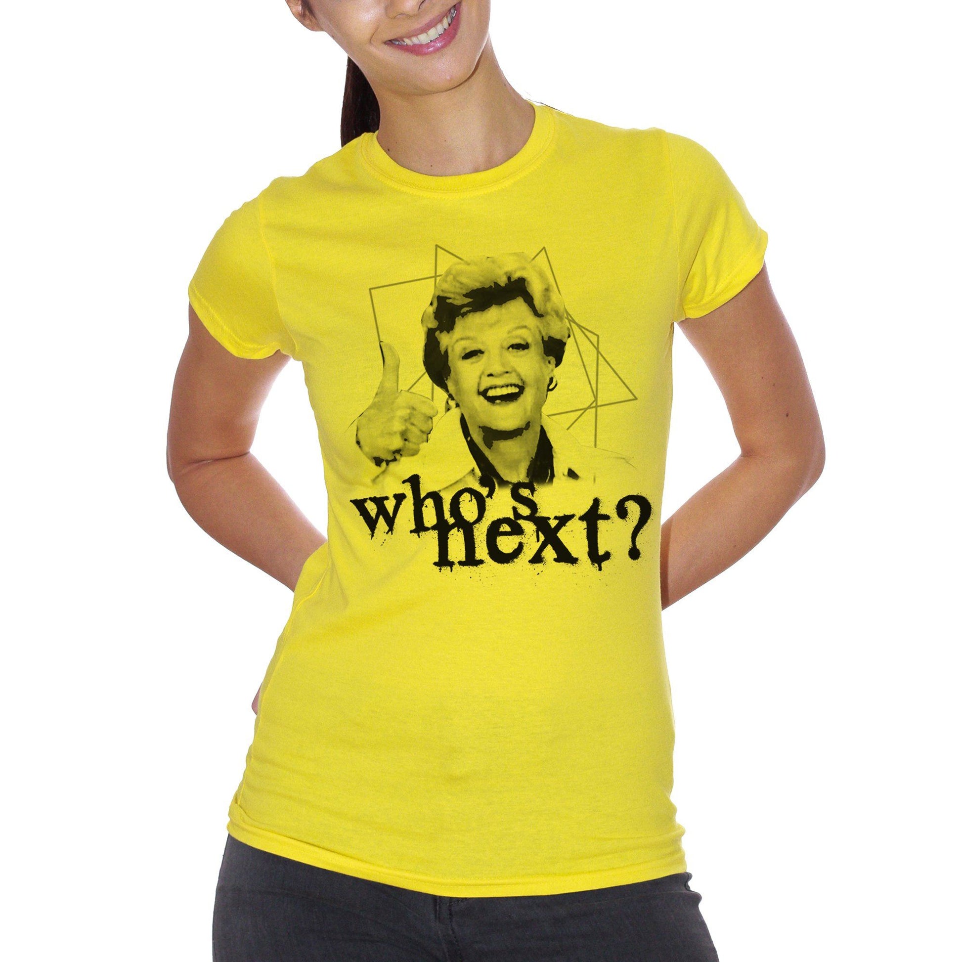 White T-Shirt Signora Fletcher Who's Next- FILM Choose ur color CucShop