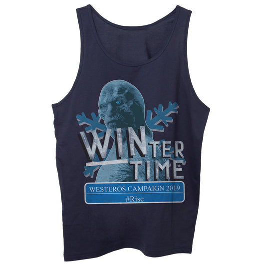 Dark Slate Gray Canotta White Walker Winter Westeros Campaign 2019 Game Of Thrones - FILM CucShop