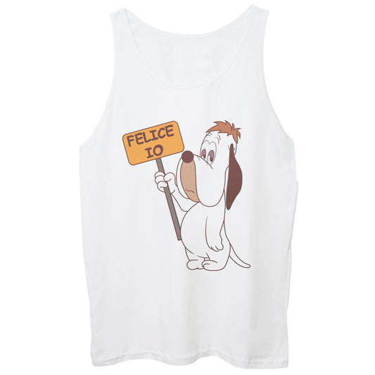 Canotta CUC - DROOPY - Felice Io - Vintage - Cartoon - #ChooseUrColor - CUC chooseurcolor