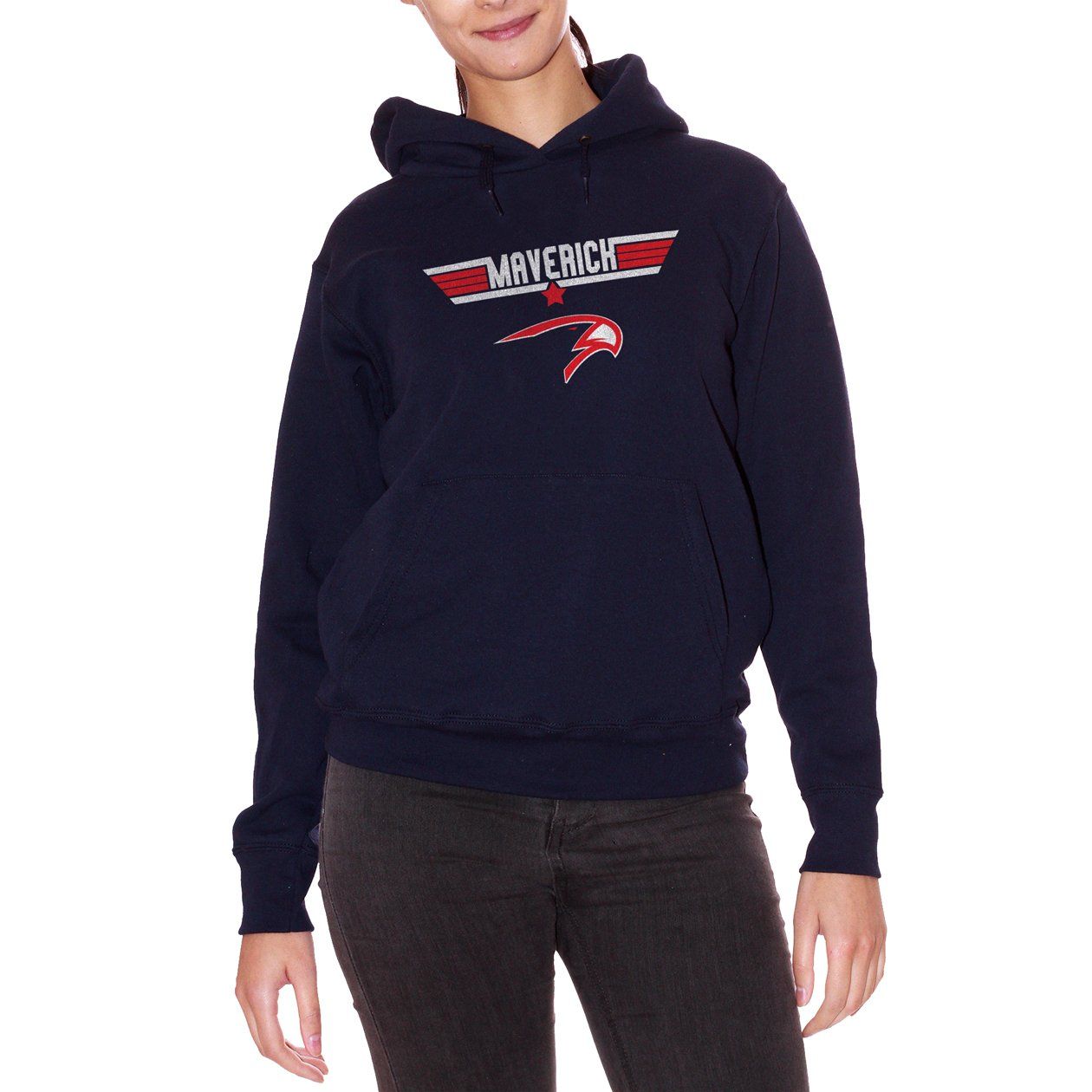 Black Felpa Maverick Top Gun - FILM Choose ur color CucShop
