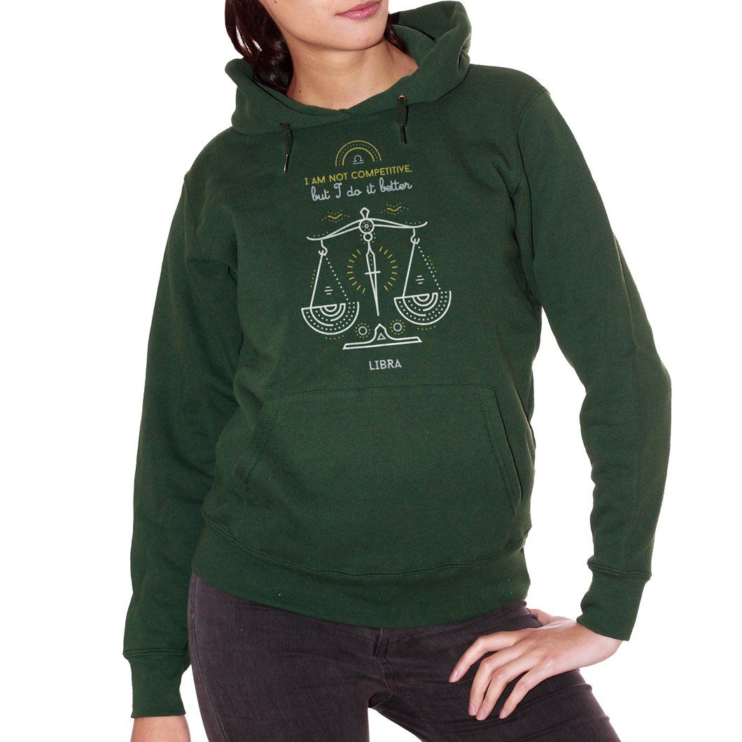 Dark Slate Gray Felpa Zodiac Libra - DIVERTENTE Choose ur color CucShop