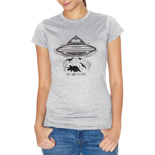 Snow T-Shirt Uthey Want To Leave - SOCIAL Choose ur color CucShop