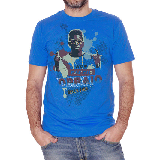 Royal Blue T-Shirt Bello Figo Non Faccio Opraio Non Pago Affitto - POLITICA Choose ur color CucShop