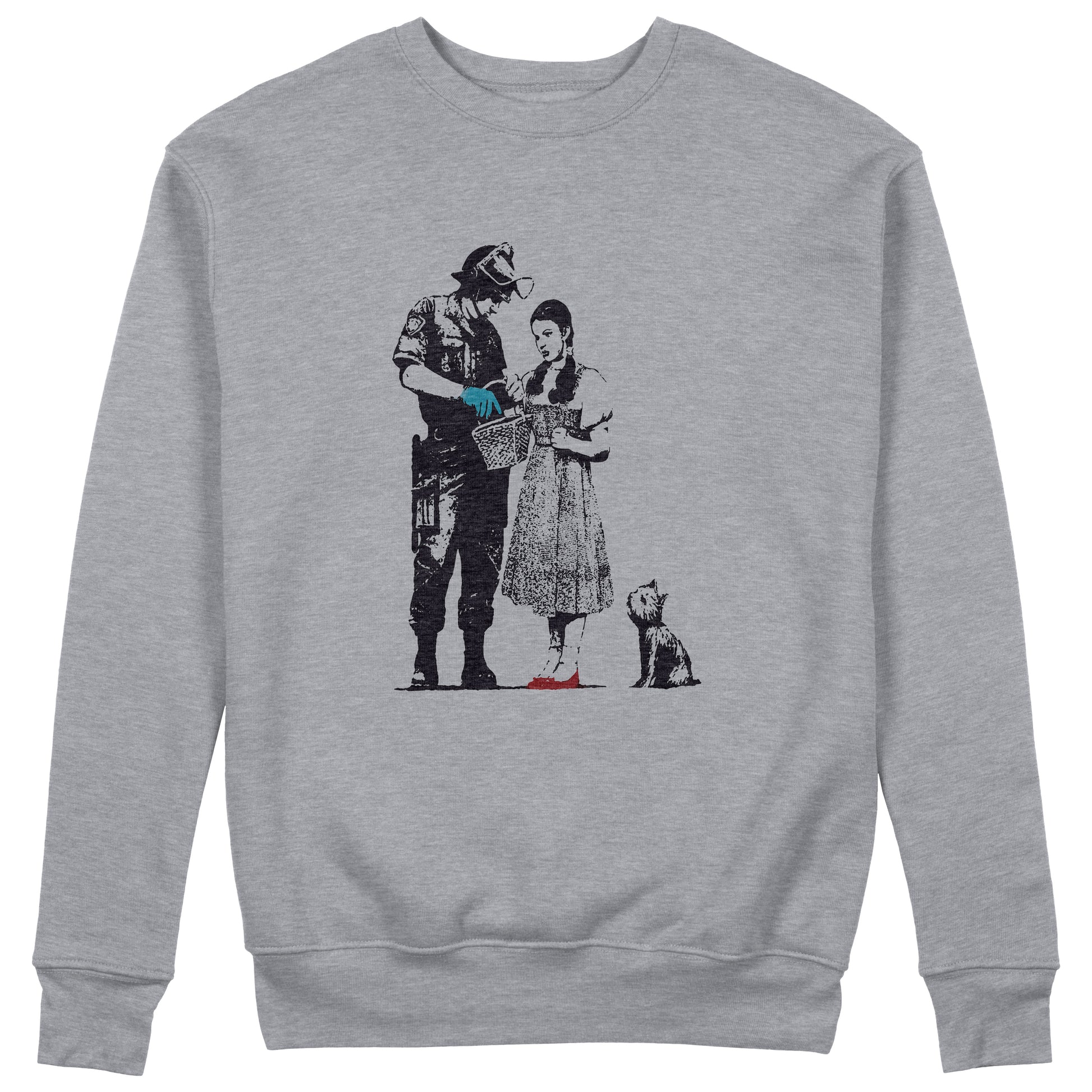 Felpa Gircollo - Banksy Dorothy Police - Unisex #chooseurcolor - CUC chooseurcolor