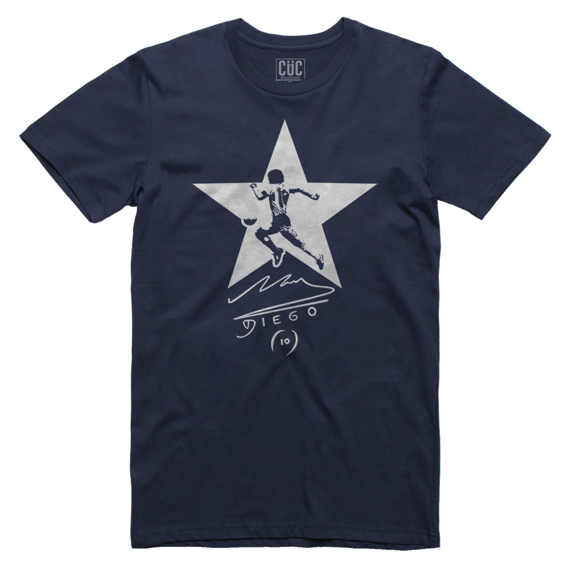 T Shirt Diego Star - El pibe de oro Argentina Mondiali Messico - Icon- #ChooseurColor - CUC chooseurcolor