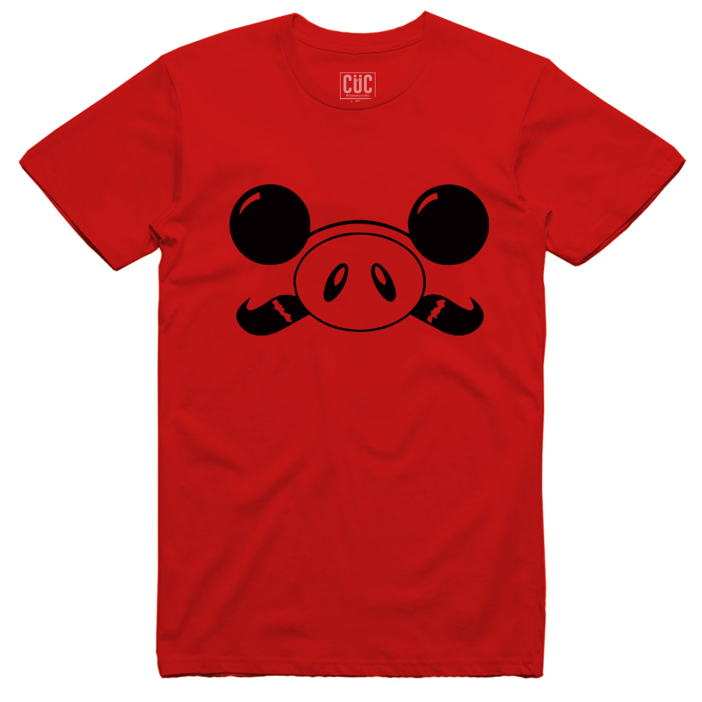 CUC T-Shirt Porco Rosso Face - Anime Cult- #chooseurcolor - CUC chooseurcolor