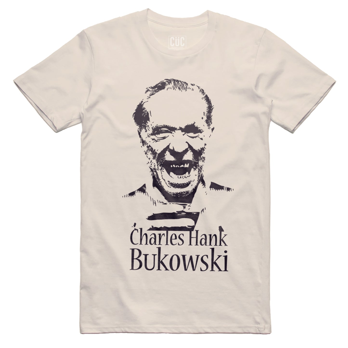 T-Shirt Bukowski Face - Hanry - Peace #chooseurcolor - CUC chooseurcolor