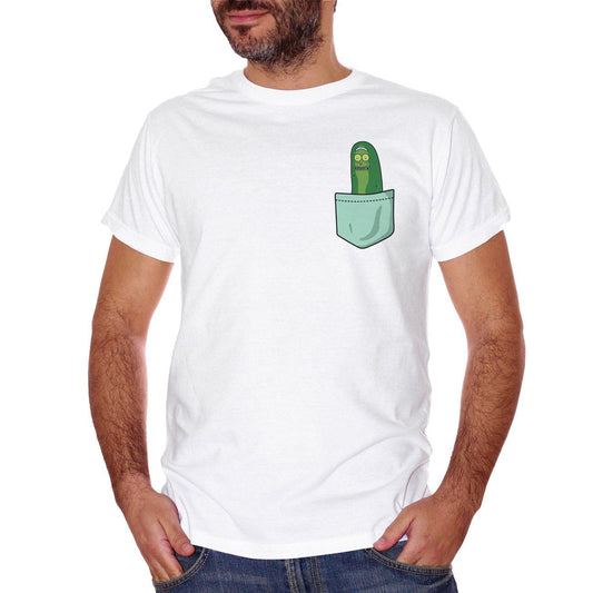 Gray T-Shirt Grigio Sport Rick & Morty - Pickle Rick taschino CucShop