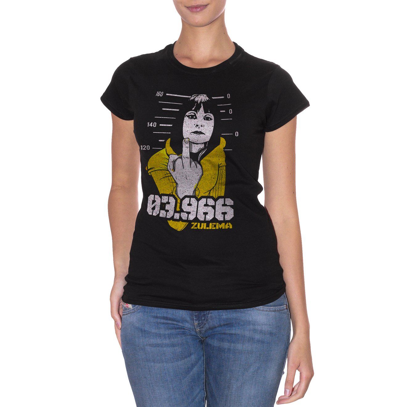 Black T-shirt Vis a Vis Zulema in Jail - Choose ur Color CucShop