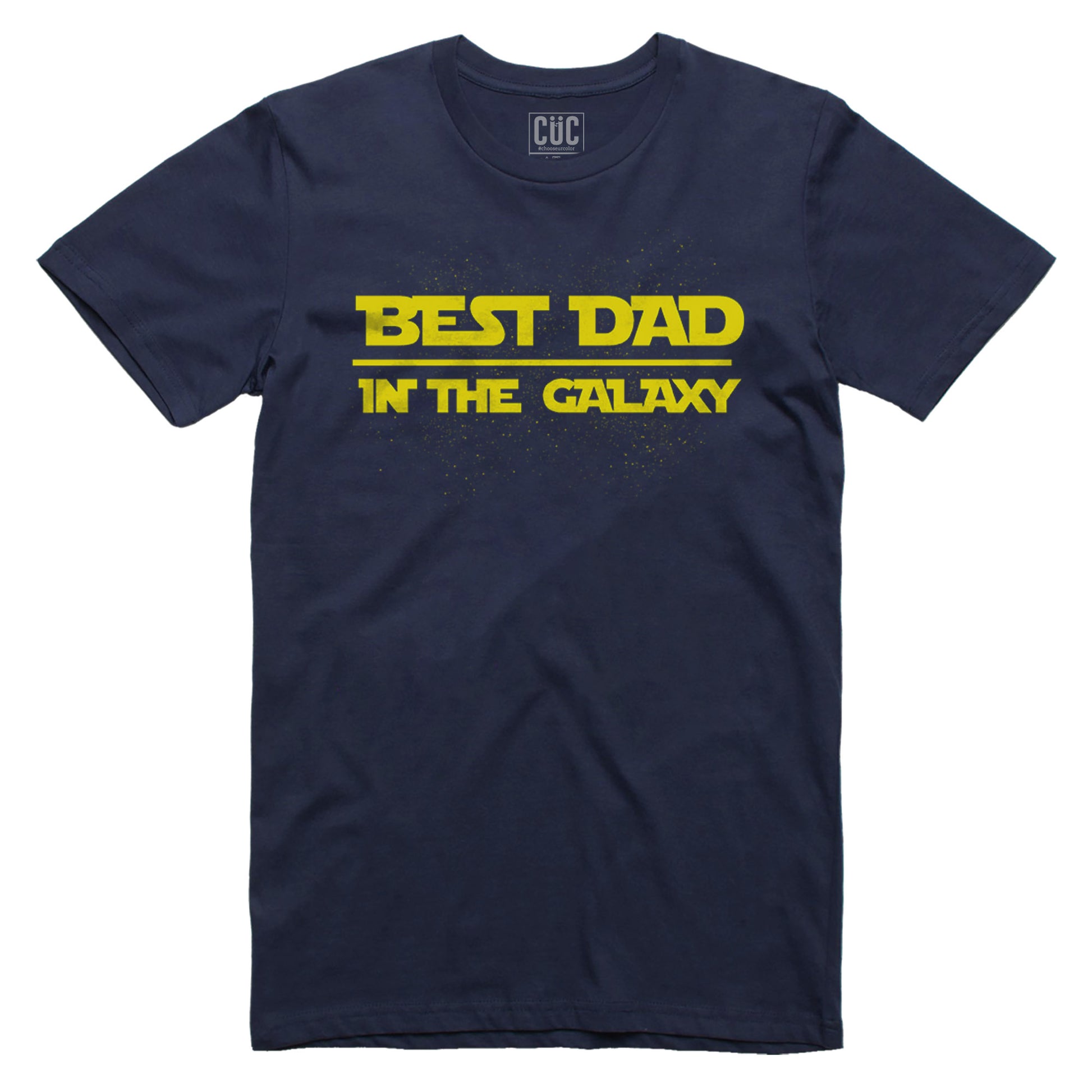 Dark Slate Gray T-Shirt Divertente Festa del Papà - Best Dad in the Galaxy - Father's Day - Chooseurcolor CucShop