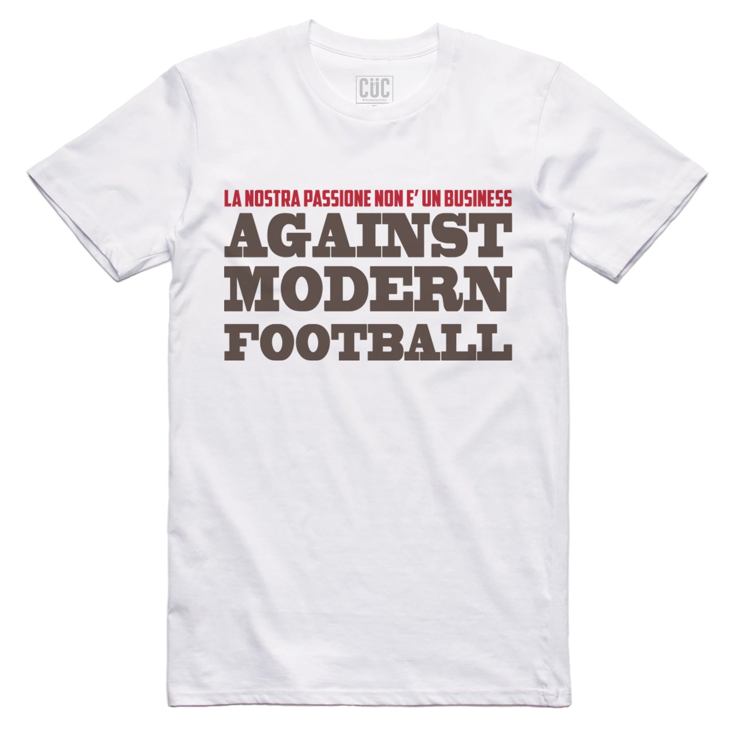 TShirt contro il calcio moderno - against modern football - superleague suks- SPORT - #ChooseurColor - CUC chooseurcolor